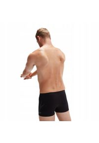 Speedo - Męskie Spodenki Kąpielowe Hyperboom Placement. Kolor: czarny, szary, wielokolorowy. Styl: sportowy