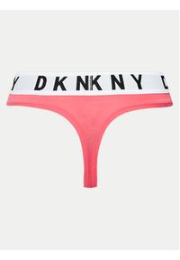 DKNY Stringi DK4529 Różowy. Kolor: różowy. Materiał: bawełna #5