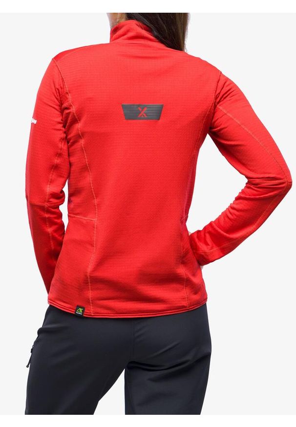 Bluza polarowa damska Berghaus MTN Arete LB HZ. Kolor: czerwony. Materiał: polar