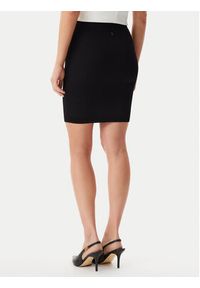 Guess Spódnica ołówkowa W5GD88Z3L10 Czarny Regular Fit. Kolor: czarny. Materiał: wiskoza #4