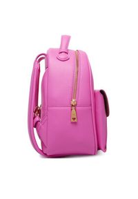 Love Moschino - LOVE MOSCHINO Plecak JC4137PP1OLQ0604 Różowy. Kolor: różowy. Materiał: skóra #3