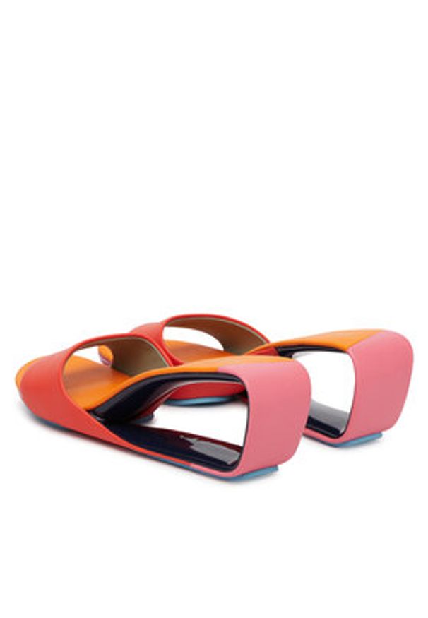 United Nude Klapki Mobius Mid 1000397616 Kolorowy. Materiał: skóra. Wzór: kolorowy