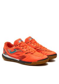 Joma Buty do piłki nożnej Liga-5 Indoor LIGW2408IN Pomarańczowy. Kolor: pomarańczowy. Materiał: mesh, materiał