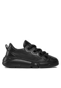 Sneakersy AGL. Kolor: czarny