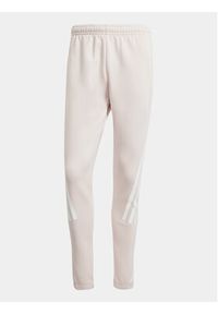Adidas - adidas Spodnie dresowe Future Icons 3-Stripes IR9155 Różowy Slim Fit. Kolor: różowy. Materiał: bawełna #4