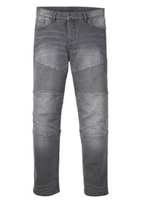 Dżinsy Regular Fit Straight ze stretchem bonprix szary denim. Kolor: szary #1