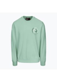 PITBULL - Bluza męska Pitbull Planet Surf Crewneck Sweatshirt. Kolor: zielony