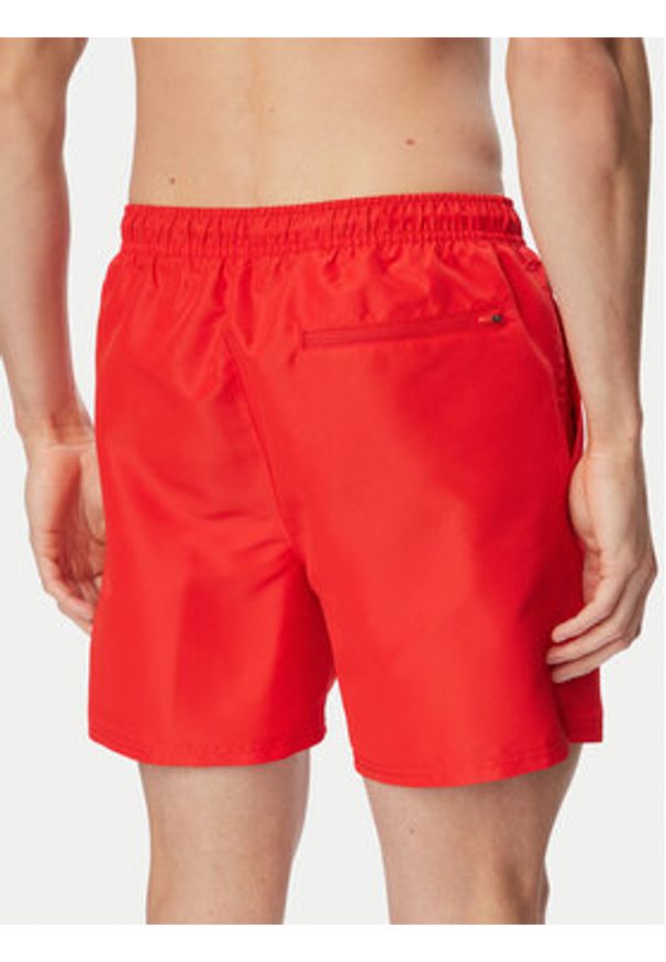 Calvin Klein Swimwear Szorty kąpielowe LV00N61047 Czerwony Regular Fit. Kolor: czerwony. Materiał: syntetyk