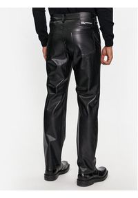Karl Lagerfeld Jeans Spodnie skórzane 240D1003 Czarny Regular Fit. Kolor: czarny. Materiał: skóra #5