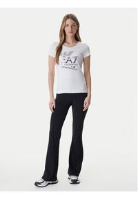 EA7 Emporio Armani T-Shirt 7W000977 AF10373 Biały Regular Fit. Kolor: biały. Materiał: bawełna #2