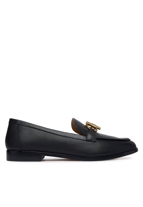 Lauren Ralph Lauren - LAUREN RALPH LAUREN Loafersy 802P10534001 Czarny. Kolor: czarny. Materiał: skóra