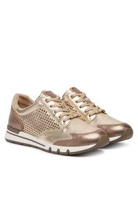 Caprice Sneakersy 9-23752-46 Złoty. Kolor: złoty. Materiał: skóra #6