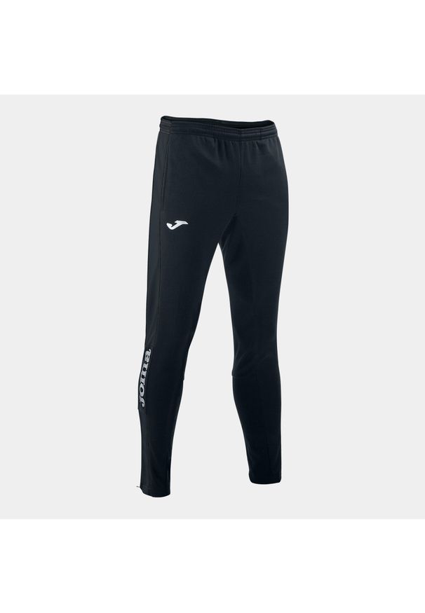 Spodnie do piłki nożnej męskie Joma Championship IV długie. Kolor: czarny. Długość: długie. Sport: piłka nożna