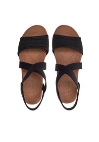 skechers - Skechers Sandały Bobs Arch Fit Beach Kiss Boho Beyond 114013/BLK Czarny. Kolor: czarny. Materiał: materiał. Styl: boho #4