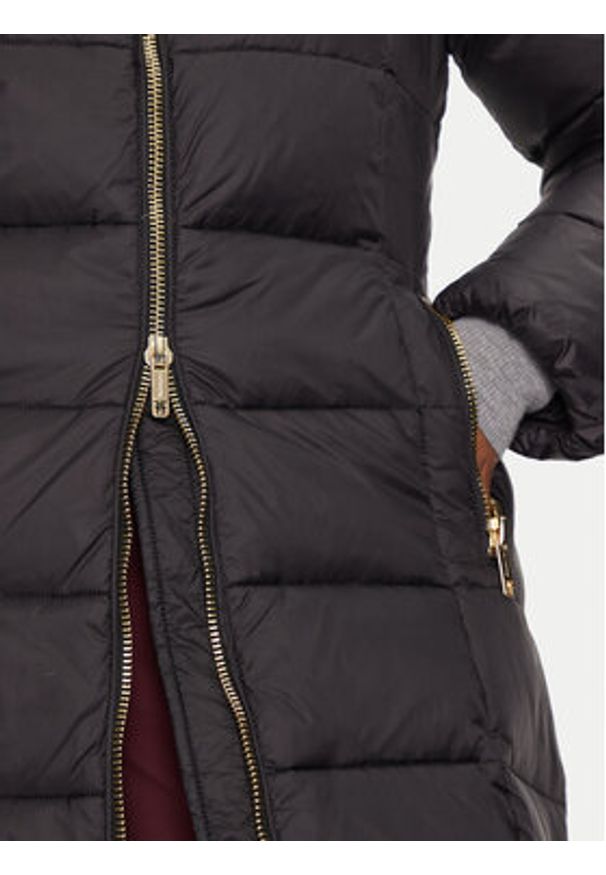 Fracomina Kurtka puchowa FR24WC3005O42301 Czarny Regular Fit. Kolor: czarny. Materiał: syntetyk