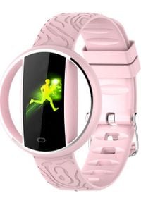 GARETT - Smartwatch Garett Nicole Różowy (5903246284867). Rodzaj zegarka: smartwatch. Kolor: różowy