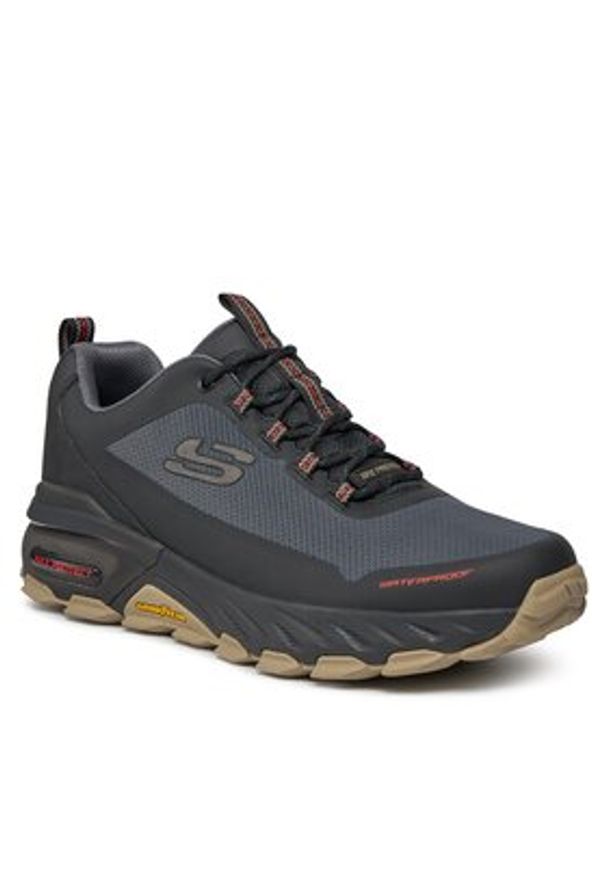 skechers - Skechers Sneakersy Max Protect Fast Track 237304/BKMT Czarny. Kolor: czarny. Materiał: materiał