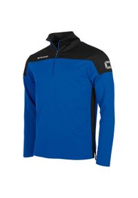 STANNO - Dziecięca bluza dresowa 1/4 z zamkiem błyskawicznym Stanno Pride. Kolor: wielokolorowy, niebieski, czarny. Materiał: dresówka #1