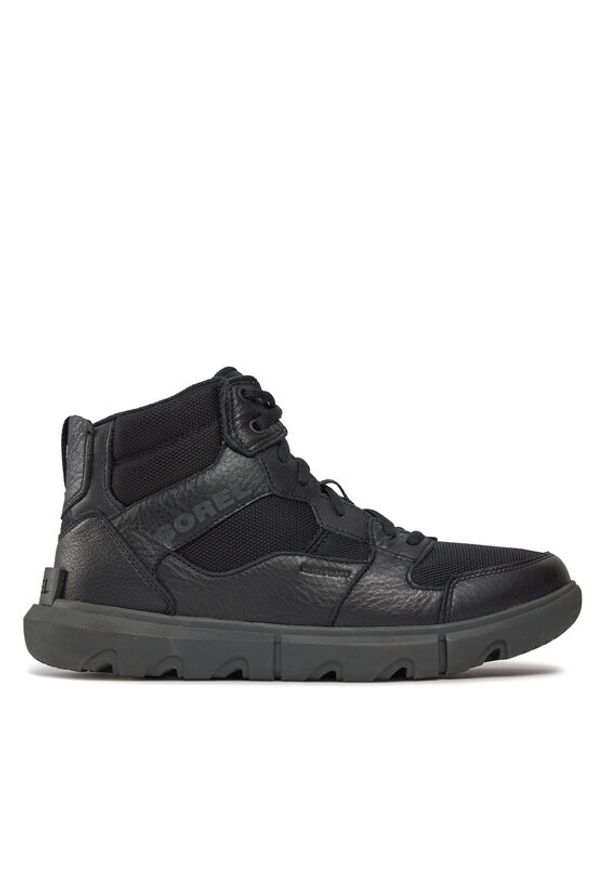 sorel - Sorel Sneakersy Explorer Next™ Sneaker Mid Wp NM5063-010 Czarny. Kolor: czarny