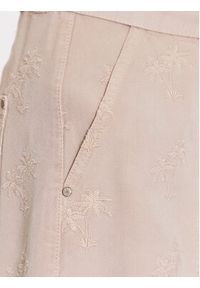Guess Szorty materiałowe Janna W3GD0L WDP87 Beżowy Loose Fit. Kolor: beżowy. Materiał: lyocell #6