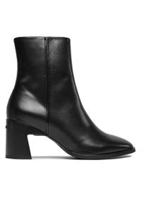 Calvin Klein Botki Geo Block Ankle Boot 60 HW0HW01845 Czarny. Kolor: czarny #1