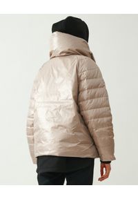 MMC STUDIO - Beżowa kurtka z logo Dale Light. Kolor: biały. Materiał: guma, tkanina. Wzór: aplikacja. Sezon: wiosna #2