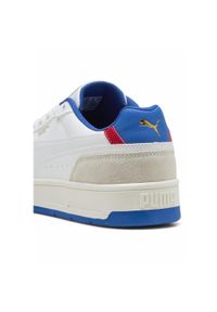 Puma - Sneakersy unisex Court Classico Sport PUMA Warm White Team Royal Blue. Kolor: biały, wielokolorowy, niebieski. Materiał: zamsz #1
