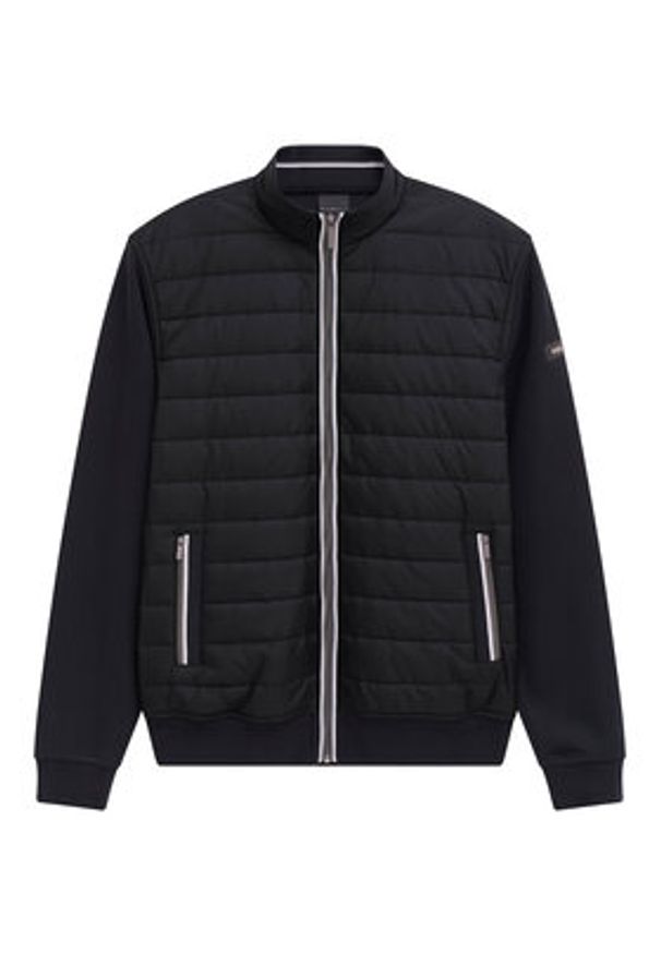 Bugatti Kurtka przejściowa 8750-95121 Czarny Regular Fit. Kolor: czarny. Materiał: bawełna