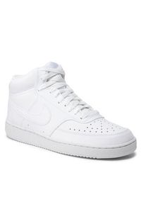 Nike Buty Court Vision Mid Nn DN3577 100 Biały. Kolor: biały. Materiał: skóra. Model: Nike Court