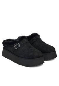 Guess Klapki FLFDOC ESU06 Czarny. Kolor: czarny. Materiał: materiał
