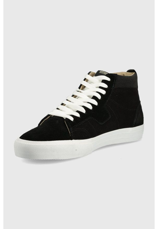 Etnies sneakersy męskie kolor czarny. Nosek buta: okrągły. Zapięcie: sznurówki. Kolor: czarny. Szerokość cholewki: normalna