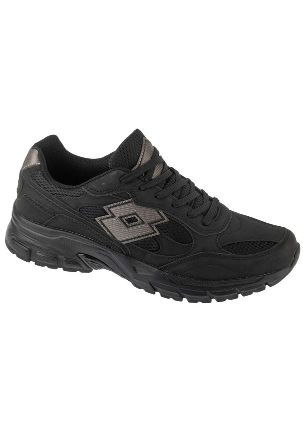 LOTTO - Buty sportowe Sneakersy męskie, Flowtiv. Kolor: czarny. Sport: turystyka piesza