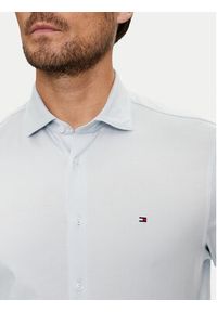 TOMMY HILFIGER - Tommy Hilfiger Koszula MW0MW35805 Błękitny Slim Fit. Kolor: niebieski. Materiał: bawełna