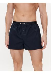 BOSS - Boss Komplet 2 par bokserek 50496091 Kolorowy. Materiał: bawełna. Wzór: kolorowy #6