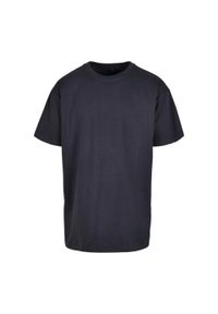 BUILD YOUR BRAND - Ponadwymiarowa Koszulka Dla Dorosłych Unisex Heavyweight. Kolor: niebieski