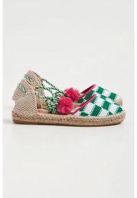 Mc2 Saint Barth - Espadryle Soler Crochet MC2 SAINT BARTH. Materiał: dziergany #4