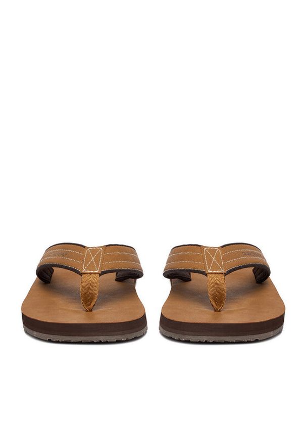 Quiksilver Japonki CEO-MIAMI-01 Brązowy. Kolor: brązowy. Materiał: materiał