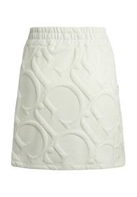 Guess Spódnica mini Adelaide V3GD17 KBIN0 Beżowy Regular Fit. Kolor: beżowy. Materiał: syntetyk #8