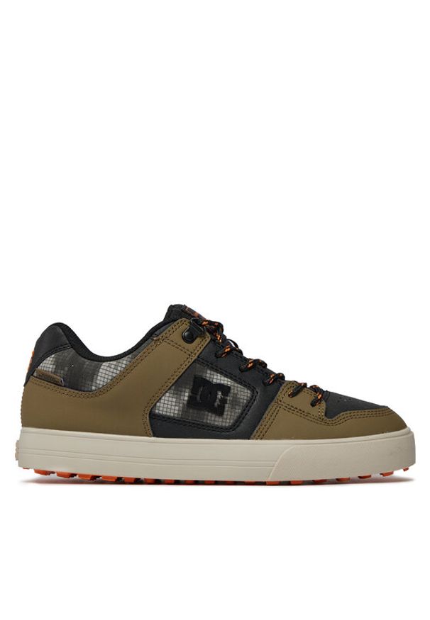 DC Shoes Sneakersy Pure Wnt ADYS300151 Czarny. Kolor: czarny. Materiał: skóra