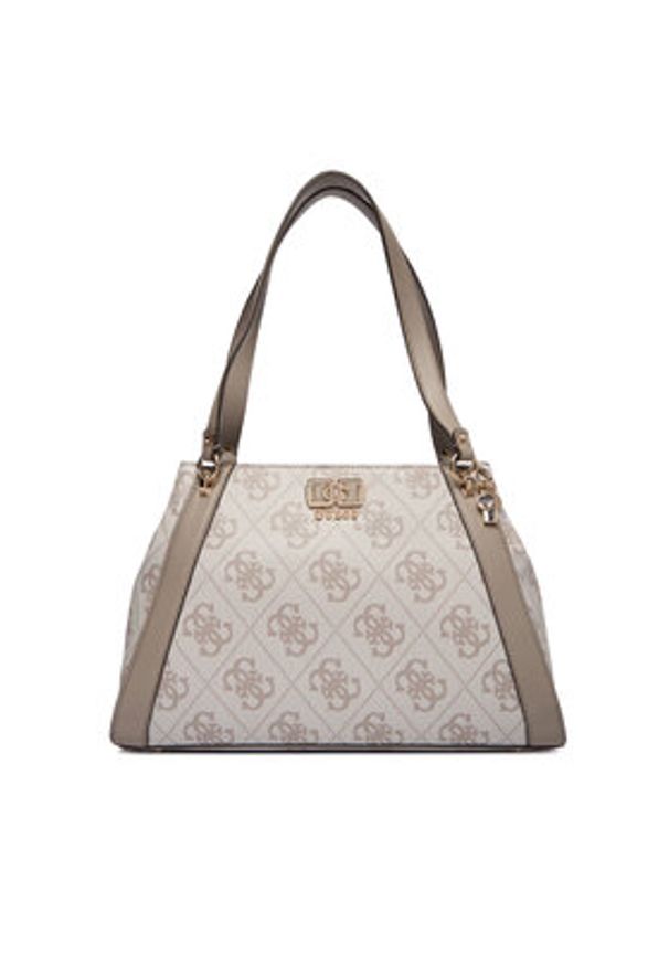 Guess Torebka Karnilla HWOS99 01220 Beżowy. Kolor: beżowy. Materiał: skórzane