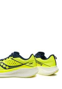 Saucony Buty do biegania Ride 17 S20924 Żółty. Kolor: żółty. Materiał: materiał #6