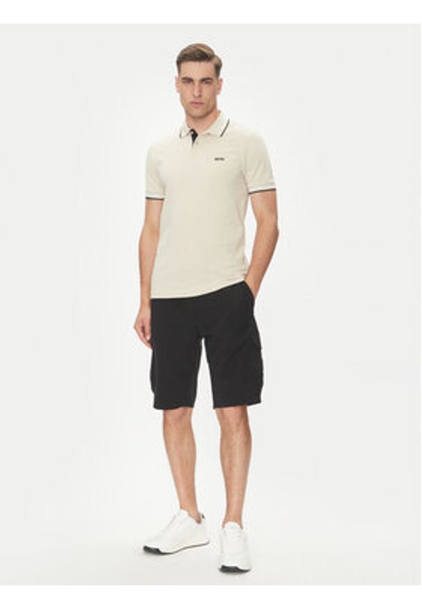 BOSS Szorty sportowe S_Urbanex-Cargo 50534318 Czarny Tapered Fit. Kolor: czarny. Styl: sportowy
