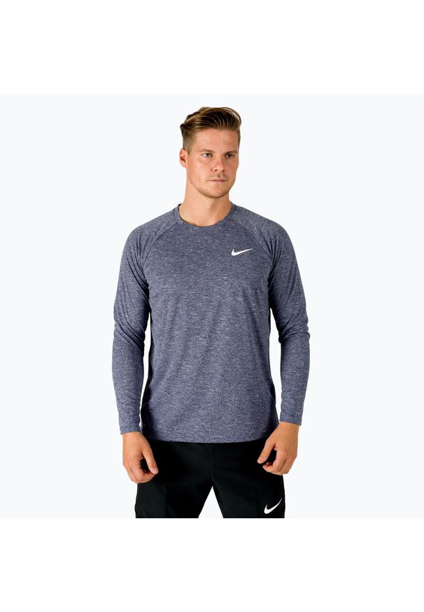 Longsleeve męski Nike Heather. Kolor: niebieski. Długość rękawa: długi rękaw
