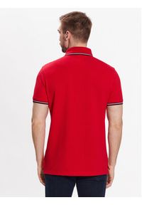 TOMMY HILFIGER - Tommy Hilfiger Polo 1985 Rwb Tipped MW0MW30750 Czerwony Slim Fit. Typ kołnierza: polo. Kolor: czerwony. Materiał: bawełna #4