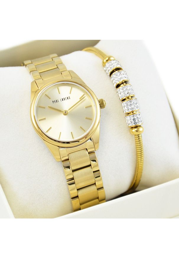 Zegarek Paul Lorens Zestaw damski zegarek BLISSA 4D1 + bransoletka