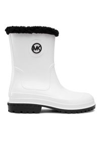 MICHAEL Michael Kors Kalosze Montaigne Pullon Rainboot 40F2MNFB6Q Biały. Kolor: biały