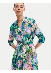 Desigual Sukienka koszulowa Mili 26SWVW13 Kolorowy Regular Fit. Materiał: wiskoza. Wzór: kolorowy. Typ sukienki: koszulowe #2