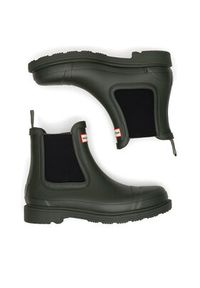 Hunter Kalosze WFS1018RMA Khaki. Kolor: brązowy. Materiał: kauczuk #5