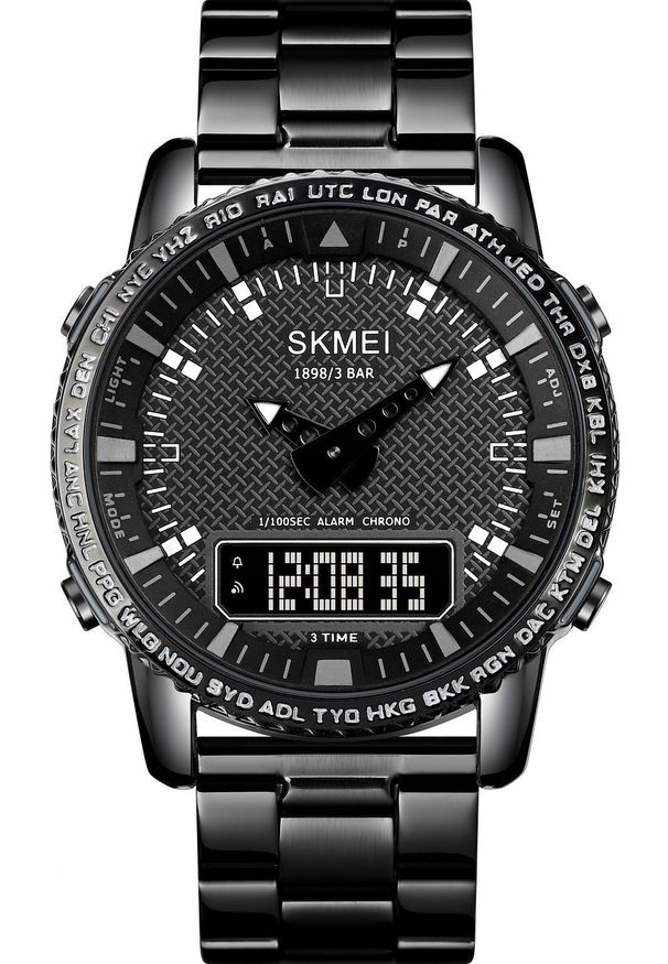 Zegarek Męski Skmei 1898BKBK + BOX