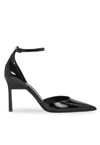 Calvin Klein Półbuty Geo Stil Pump W Ankl Strp 90-Pat HW0HW01826 Czarny. Kolor: czarny #1